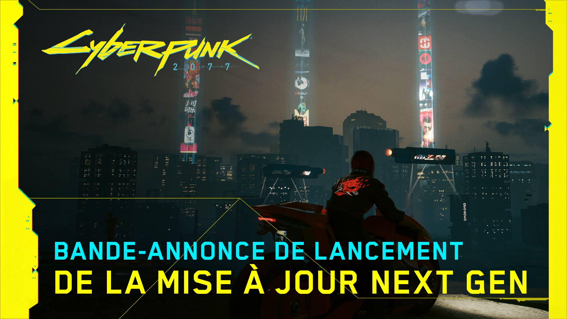 Cyberpunk 2077 Bande annonce de lancement de la mise à jour Next Gen