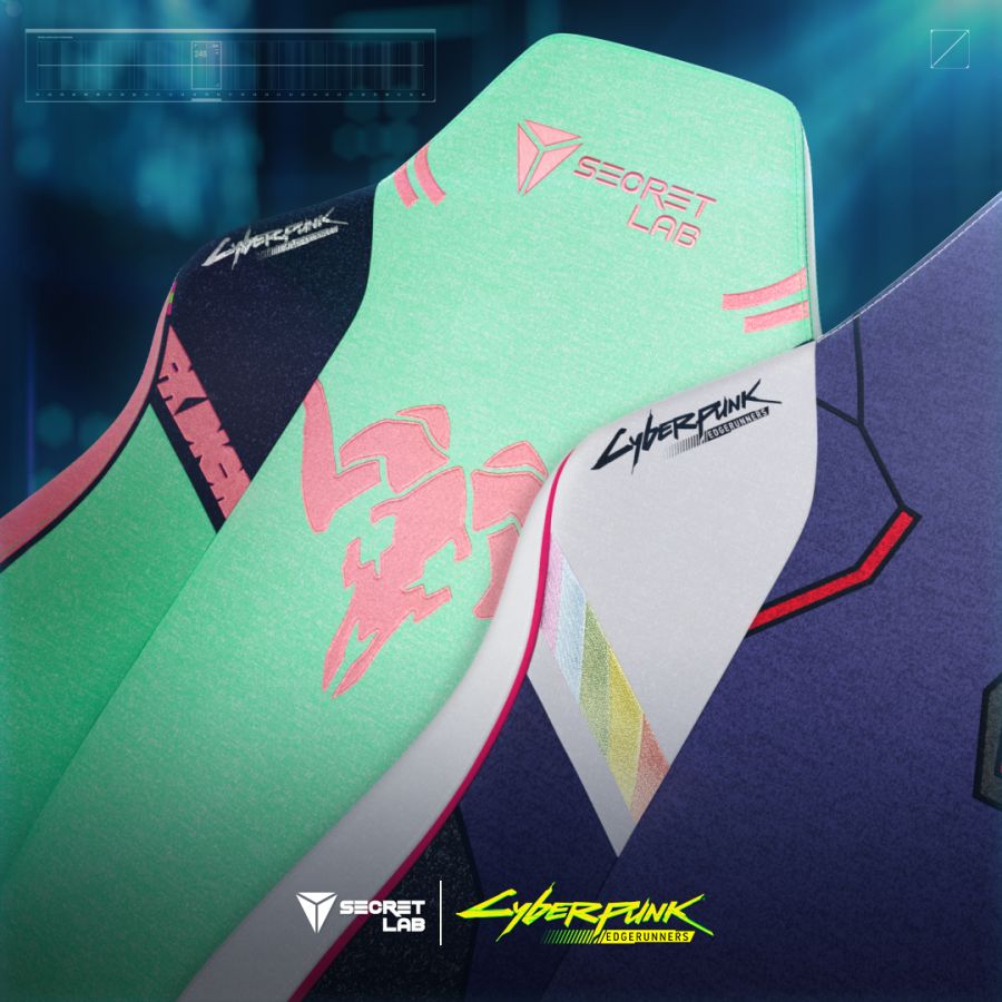 Cyberpunk 2077 Secretlab SKINS Edgerunners Edition are here