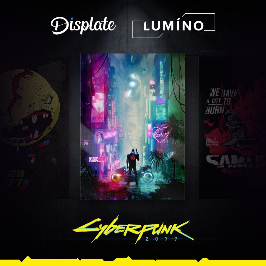 Displate Lumino — new limited OLED Metal Posters - Home of the