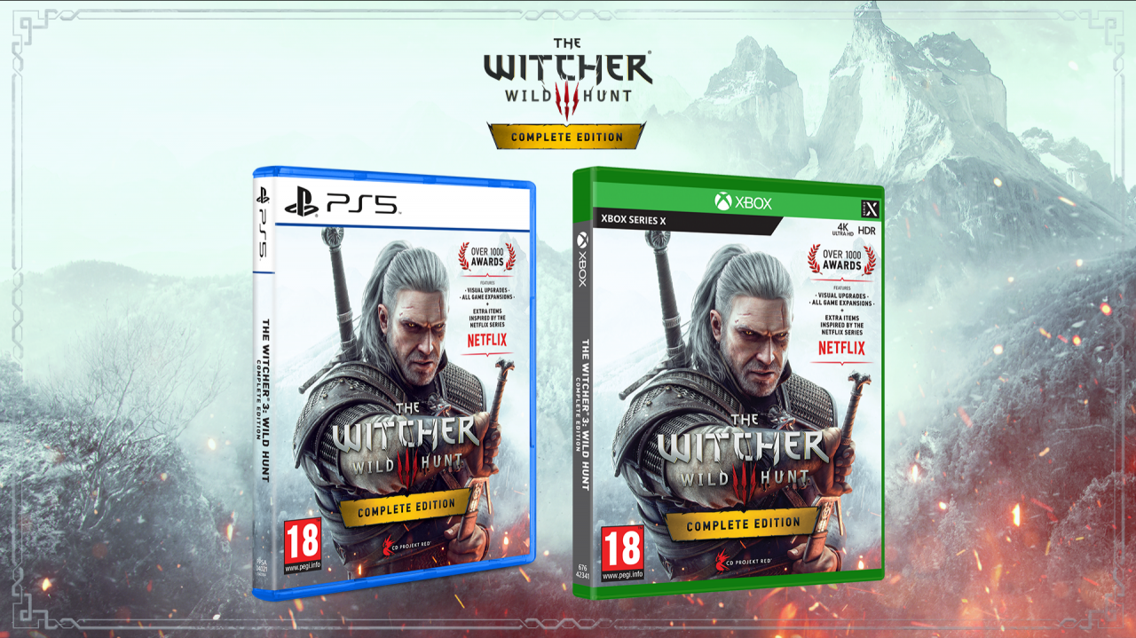 Box of thewitcher.com to | is your stores! local edition #TheWitcher3NextGen coming