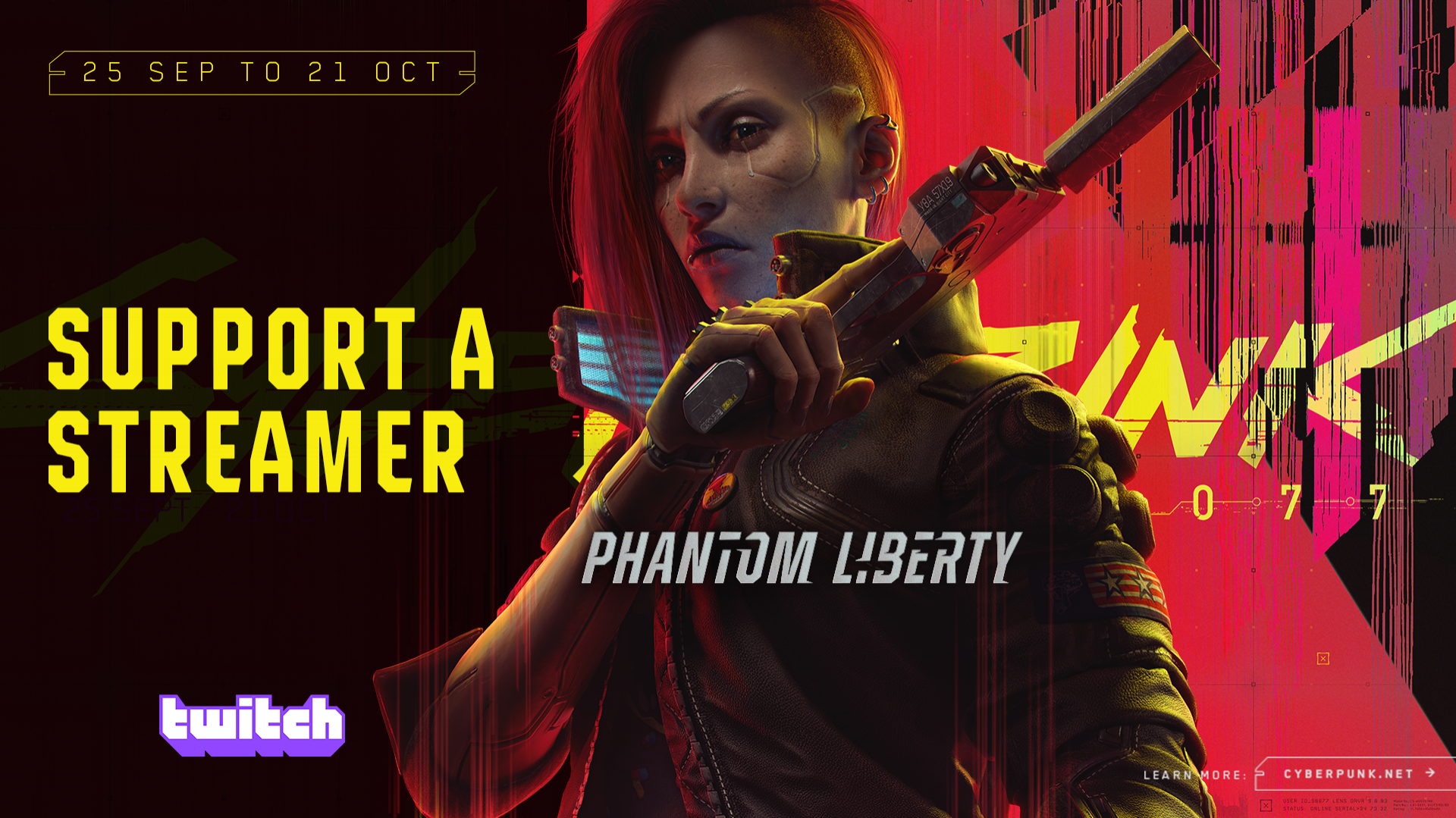 CD PROJEKT RED x Twitch: Support A Streamer - Home of the Cyberpunk 2077  universe — games, anime & more