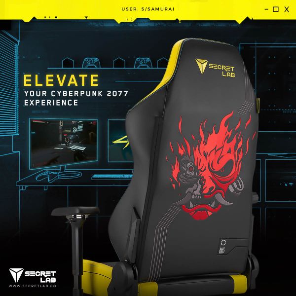 secretlab omega cyberpunk 2077 edition