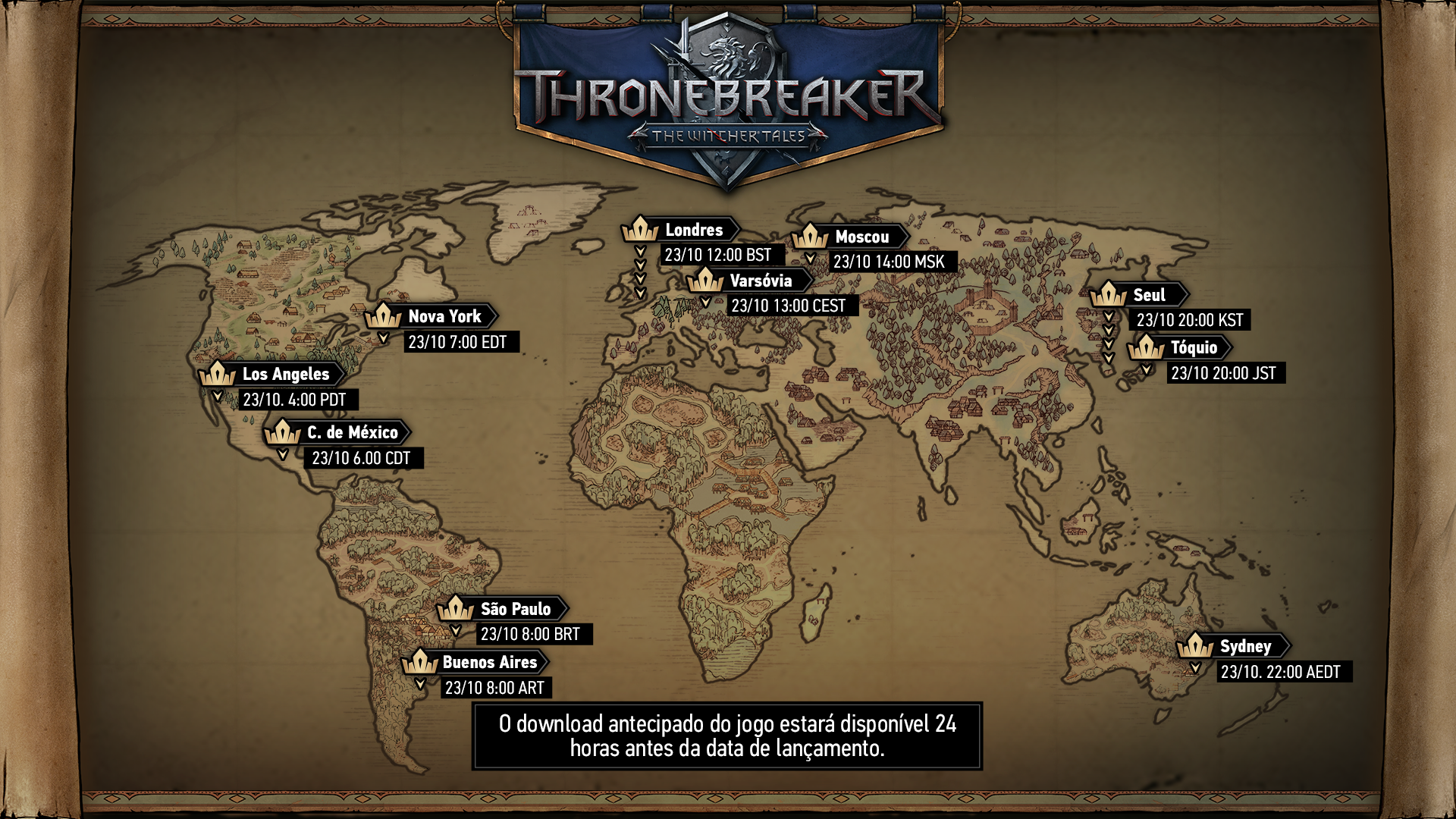 Thronebreaker: The Witcher Tales será lançado dia 23 de  outubro às 08h!