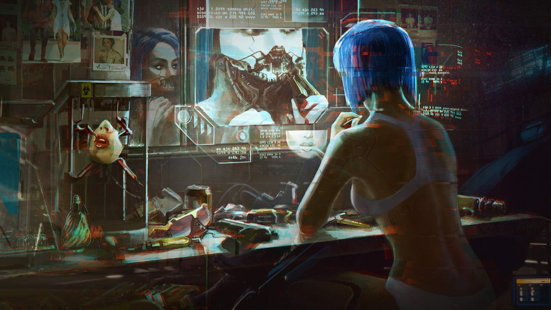 コンセプトアート - 『サイバーパンク2077』のホームへようこそ 