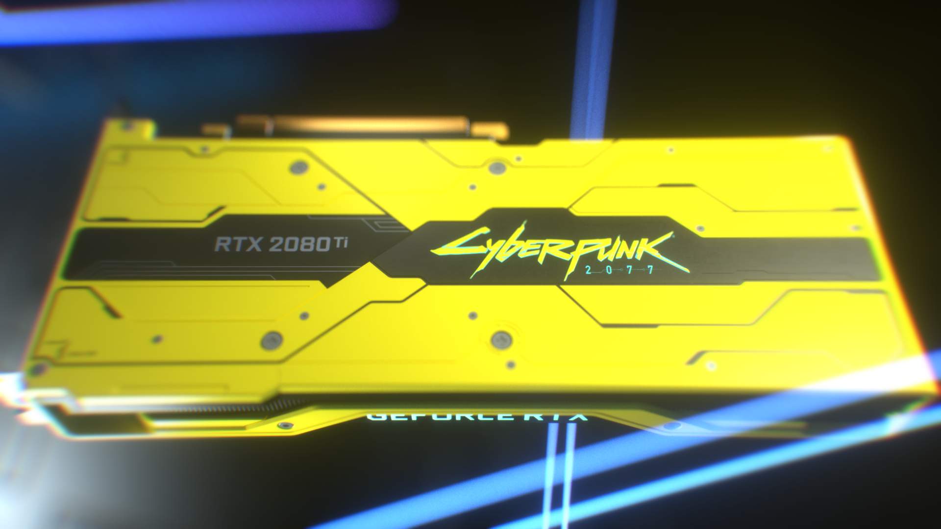 ちぇきーた GeForce RTX 2080Tiに『サイバーパンク2077』エディションが登場