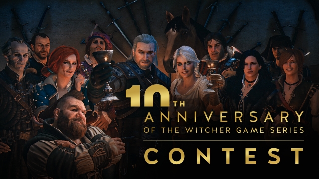 Васильев ведьмак 10. The Witcher 10 th Anniversary обои на телефон.